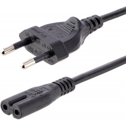 Netzkabel Eurostecker auf Kleingerätebuchse Strom Kabel Euro Netzkabel C7