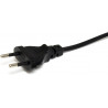Netzkabel Eurostecker auf Kleingerätebuchse Strom Kabel Euro Netzkabel C7