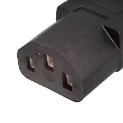 Stromkabel Kaltgerätestecker Monitor Drucker PC Netzkabel Samsung LG iMac TV 1,2