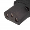 Stromkabel Kaltgerätestecker Monitor Drucker PC Netzkabel Samsung LG iMac TV 1,2