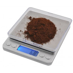 Präzise Küchen Schmuck Waage bis 2 kg für exakte Kochergebnisse mit Pfannen