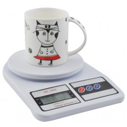 Moderne digitale Küchen Schmuck Waage für präzises Wiegen bis max. 10 KG