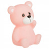 Teddy Bär LED Nacht Licht Kinder Baby Einschlaf Hilfe Lampe blau hellrosa weiss